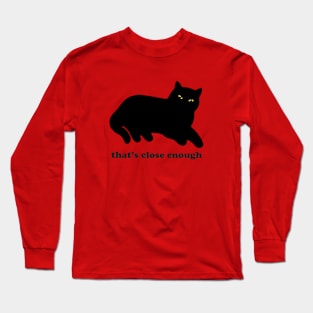 Antisocial cat Long Sleeve T-Shirt